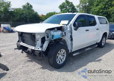 2024 Chevrolet Silverado 1500 4Wd Short Bed Wt from USA, damaged, VIN 2GCUDAED5R1207024